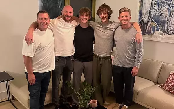 Jeff Brazier and Sons Celebrate Bobby's Return from New York Amidst Family Reconciliation