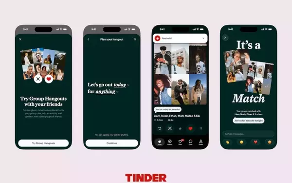 Tinder Introduces 'Group Hangouts' to Revolutionize Social Dating