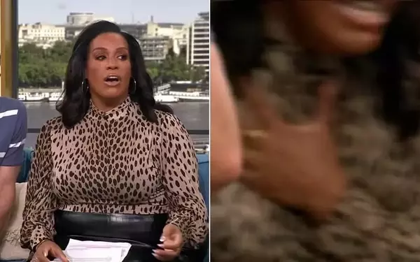 TV Presenter Alison Hammond Abruptly Leaves Live Broadcast Due to Illness