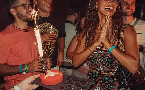 Vick Hope Celebrates 37th Birthday with Calvin Harris in Ibiza