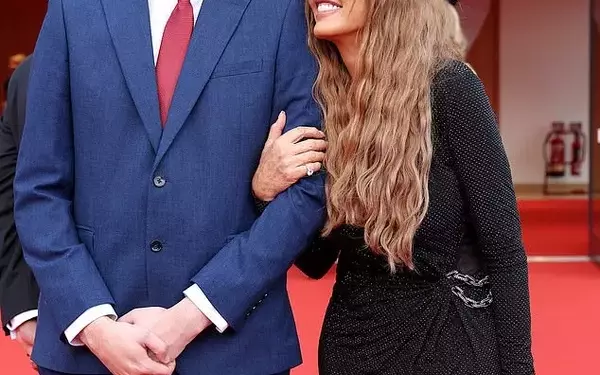 Carol Vorderman and Son Cameron Shine at BAFTA Cymru Awards