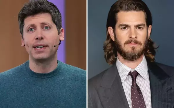 Sam Altman's Peculiar Encounter with Andrew Garfield on the Set of 'Artificial'
