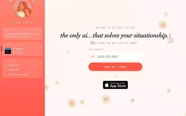 Hot Girl Hotline: AI-Powered Relationship Advice for Women