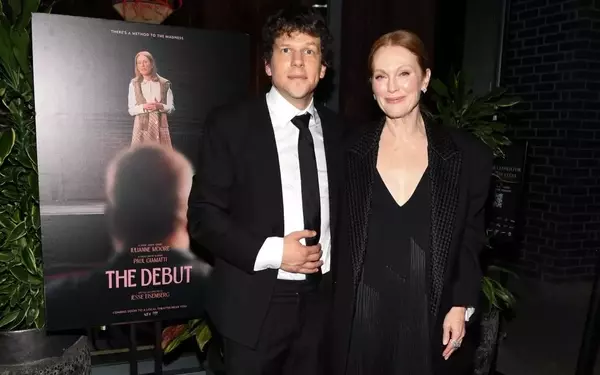 Jesse Eisenberg Praises Julianne Moore's 'Perfect Performance' in 'The Debut' at NYFF