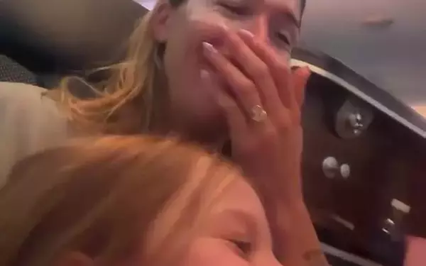 Mid-Flight Proposal: Minnie's Surprise Revelation