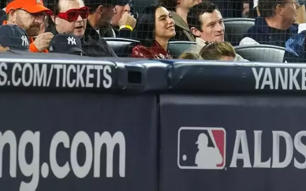 Dua Lipa's Stylish Appearance at Yankee Stadium