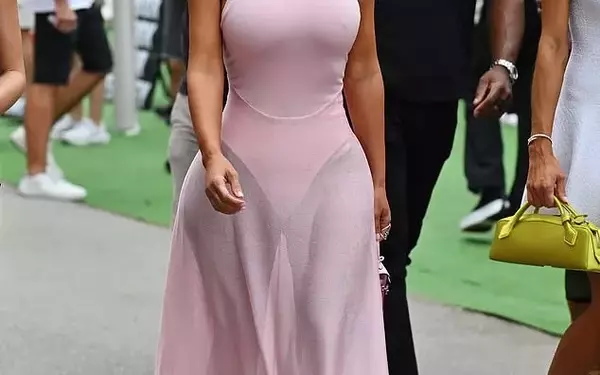 Kim Kardashian Steals the Spotlight at Singapore Grand Prix Supporting Lewis Hamilton