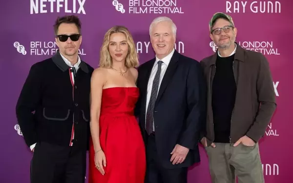 Stars Celebrate Michael Giacchino's Birthday at 'Ray Gunn' London Premiere