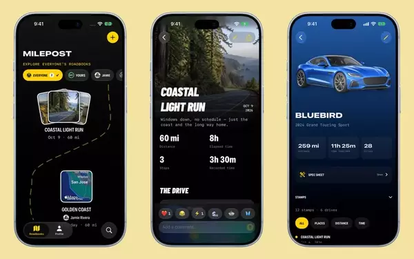 Milepost: A Digital Journal for Your Driving Adventures