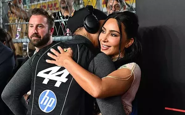 Kim Kardashian and Martin Brundle's Singapore Grand Prix Reconciliation