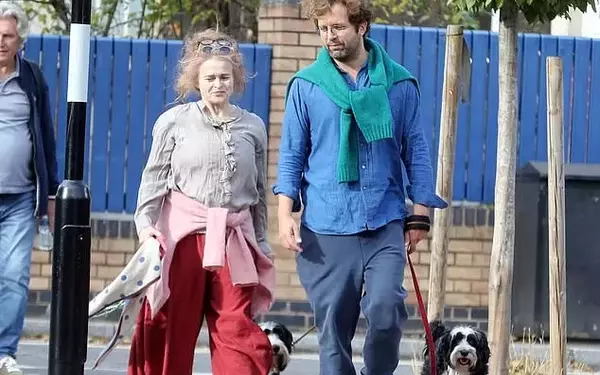 Helena Bonham Carter and Rye Dag Holmboe's Affectionate Hampstead Stroll