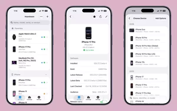 Hoardware: Your Ultimate Apple Device Collection Tracker