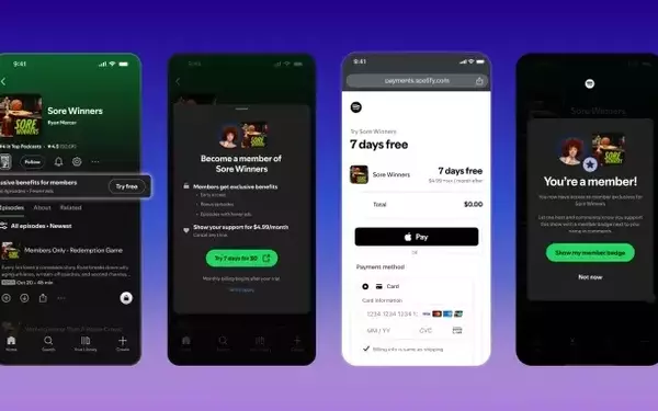 Spotify Introduces Paid Podcast Memberships with Enhanced Creator Benefits