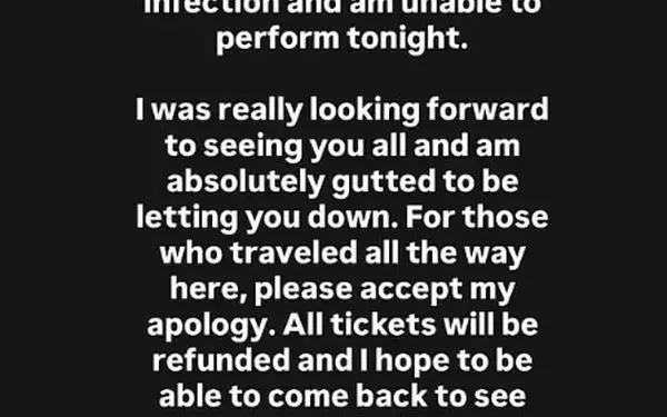 Lily Allen Cancels New Zealand Concert Due to Viral Illness Amid 'West End Girl' Tour