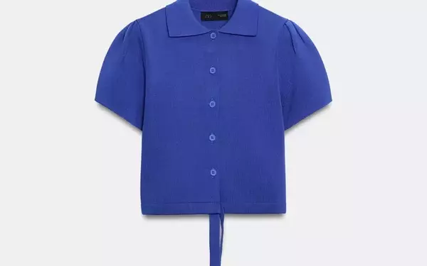 Zara's Cobalt Blue Knit Cardigan: A Must-Have for Fall Fashion