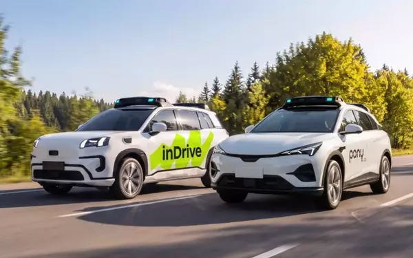 inDrive Teams Up with Pony.ai and Nvidia for Robotaxi Trials in Central Asia by 2027