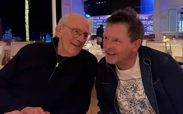 Michael J. Fox and Christopher Lloyd: A Timeless Reunion for Lloyd's 88th Birthday