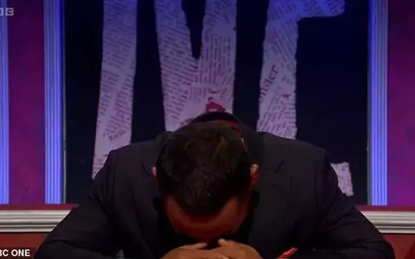 Amol Rajan's Humiliating Exit from Celebrity Traitors Leads to Taunts on 'Have I Got News For You'