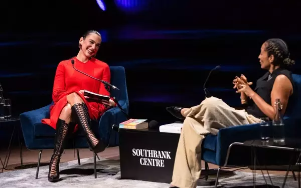 Dua Lipa's Stylish Literary Engagements at London's Literature Festival