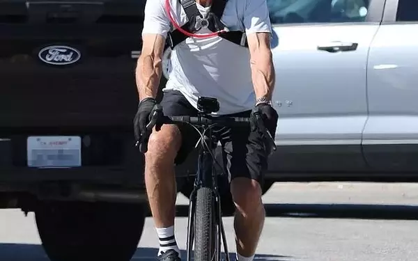 Harrison Ford, 84, showcases impressive physique during beachfront bike ride