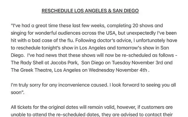 Sir Tom Jones Postpones US Concerts Due to Flu