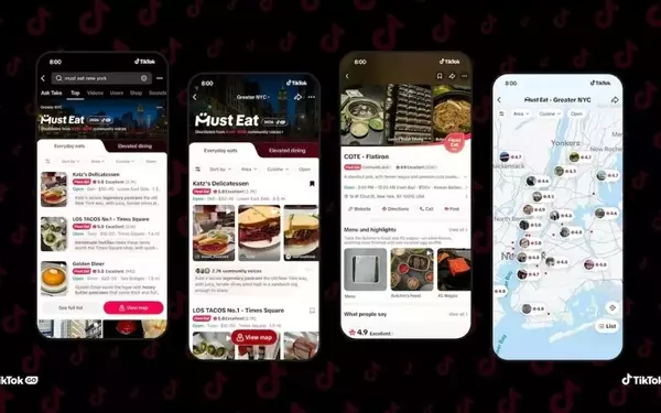 TikTok Introduces 'Must Eat' Feature for Restaurant Discovery