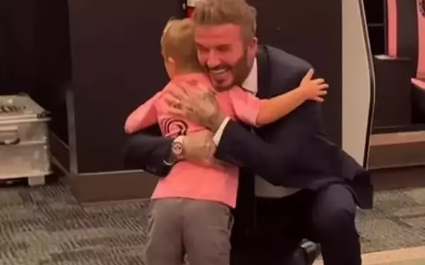David Beckham's Heartwarming Encounter with a Young Fan and Insights into His Family Life