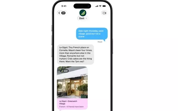 Zest's AI Concierge Revolutionizes Restaurant Reservations via Text